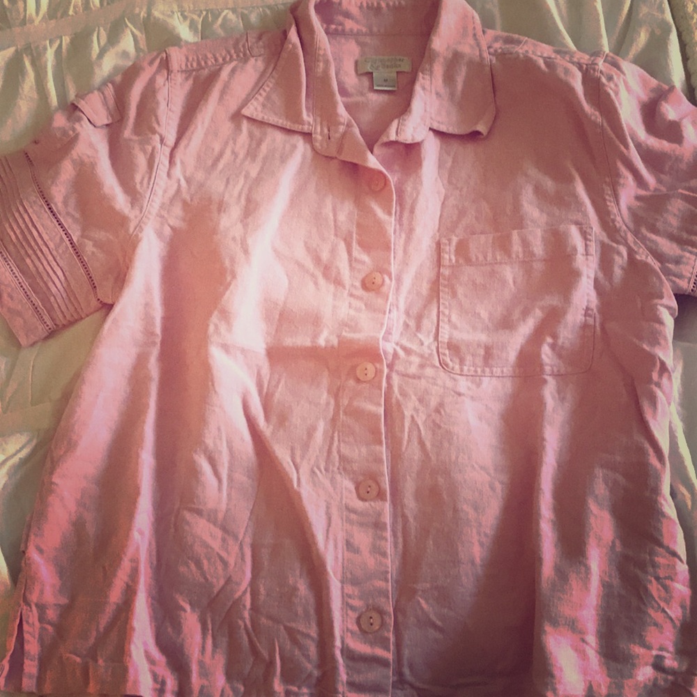 Light pink blouse